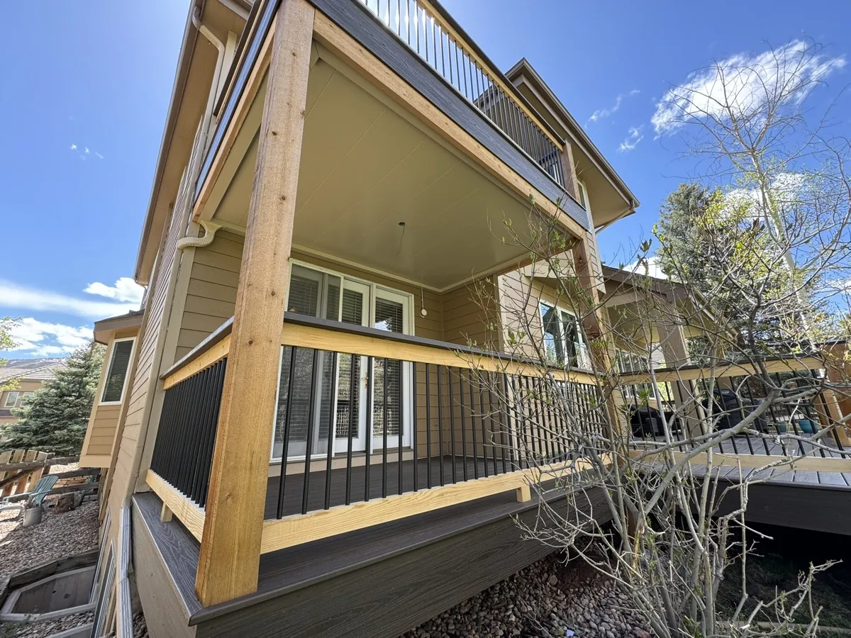 Under Decking Pergolas project example by Undercover Systems of Colorado