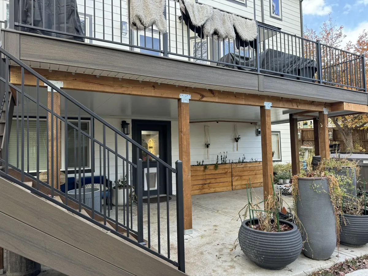 Undercover Systems Under Deck installation in Castle Pines, Colorado