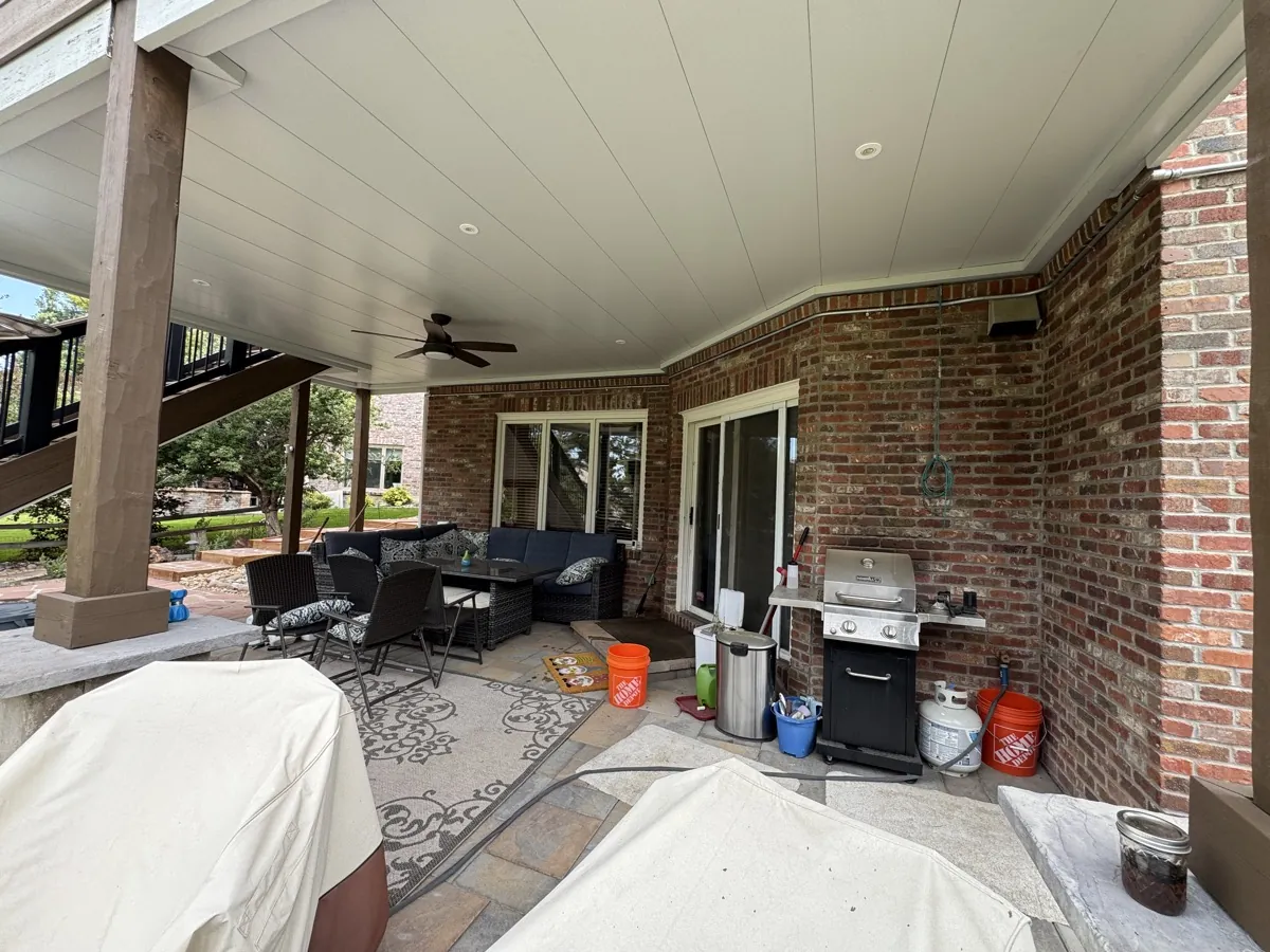 Undercover Systems under-deck installation in Parker, Colorado