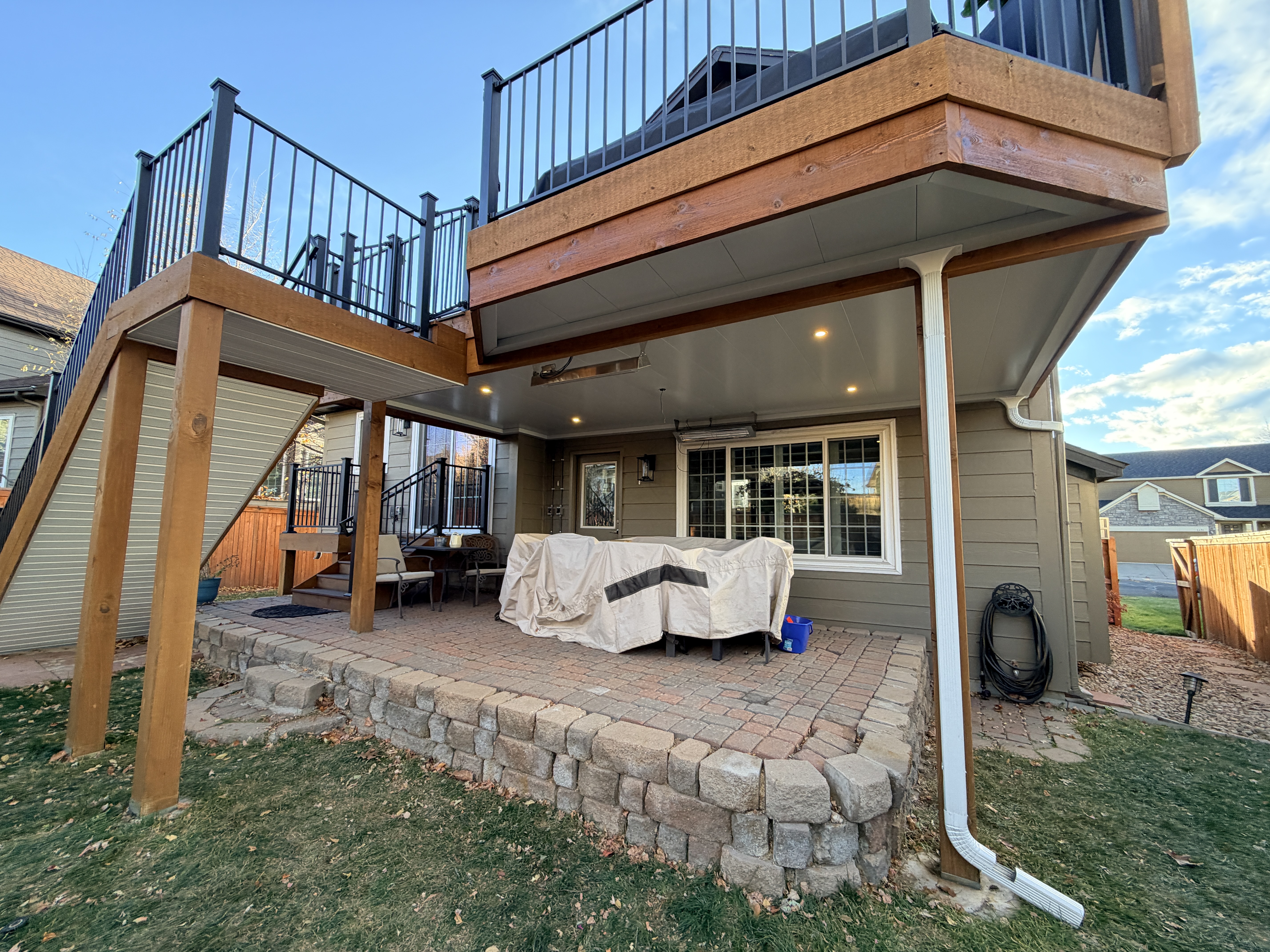 Completed Underdeck project, Monument Colorado